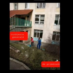 Desfășurarea procesului de salubrizare a teritoriului în IET nr.226 sectorul Centru