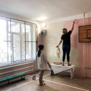 Şcoala primară-Grădinița nr. 226 din sectorul Centru în plin proces de pregătire a sălilor către reînceperea noului an de studii✅